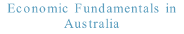Economic Fundamentals in Australia